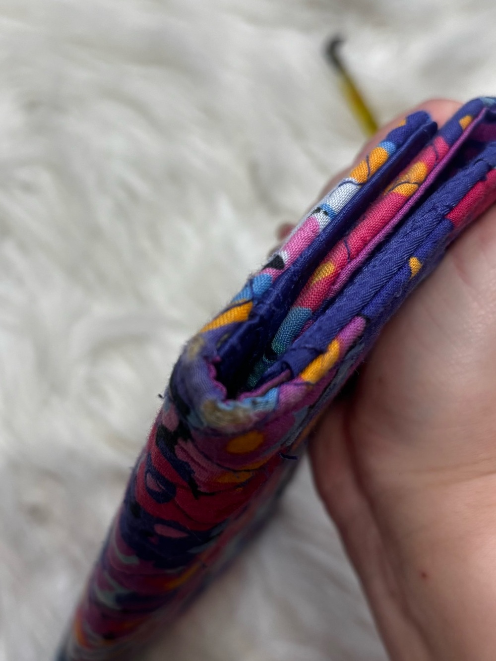 Vera Bradley Bright Floral Quilted Wallet in the Pattern “Passionosta” - Picture 7 of 8
